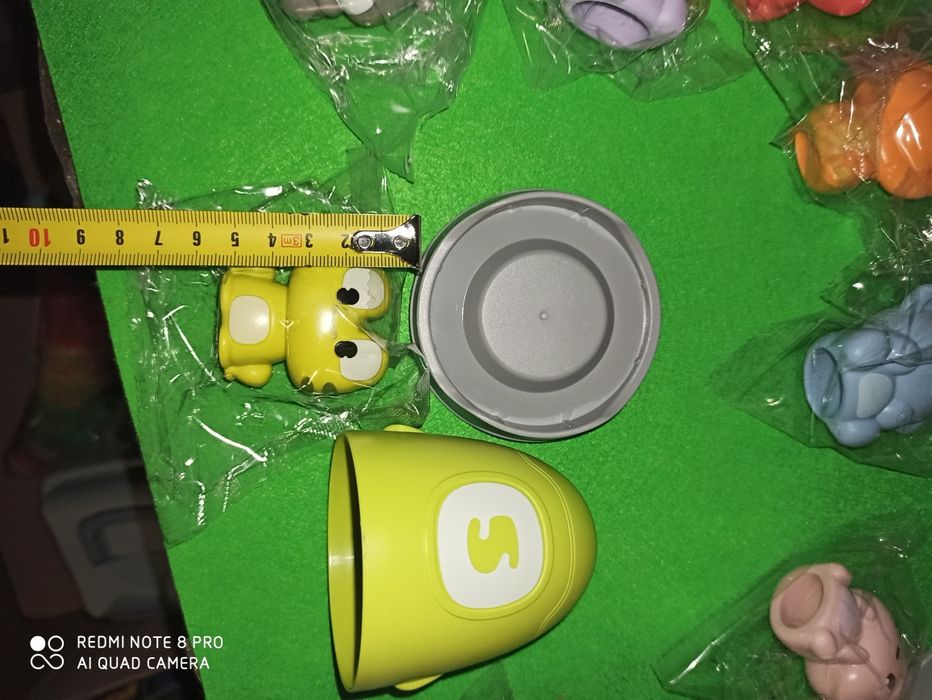 Пальчиковий театр набір 5 тваринок, сортер за кольорами будиночки 10