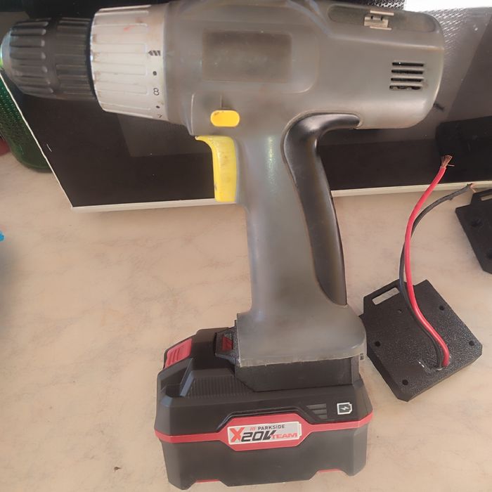 Adapter Parkside X20 Teem