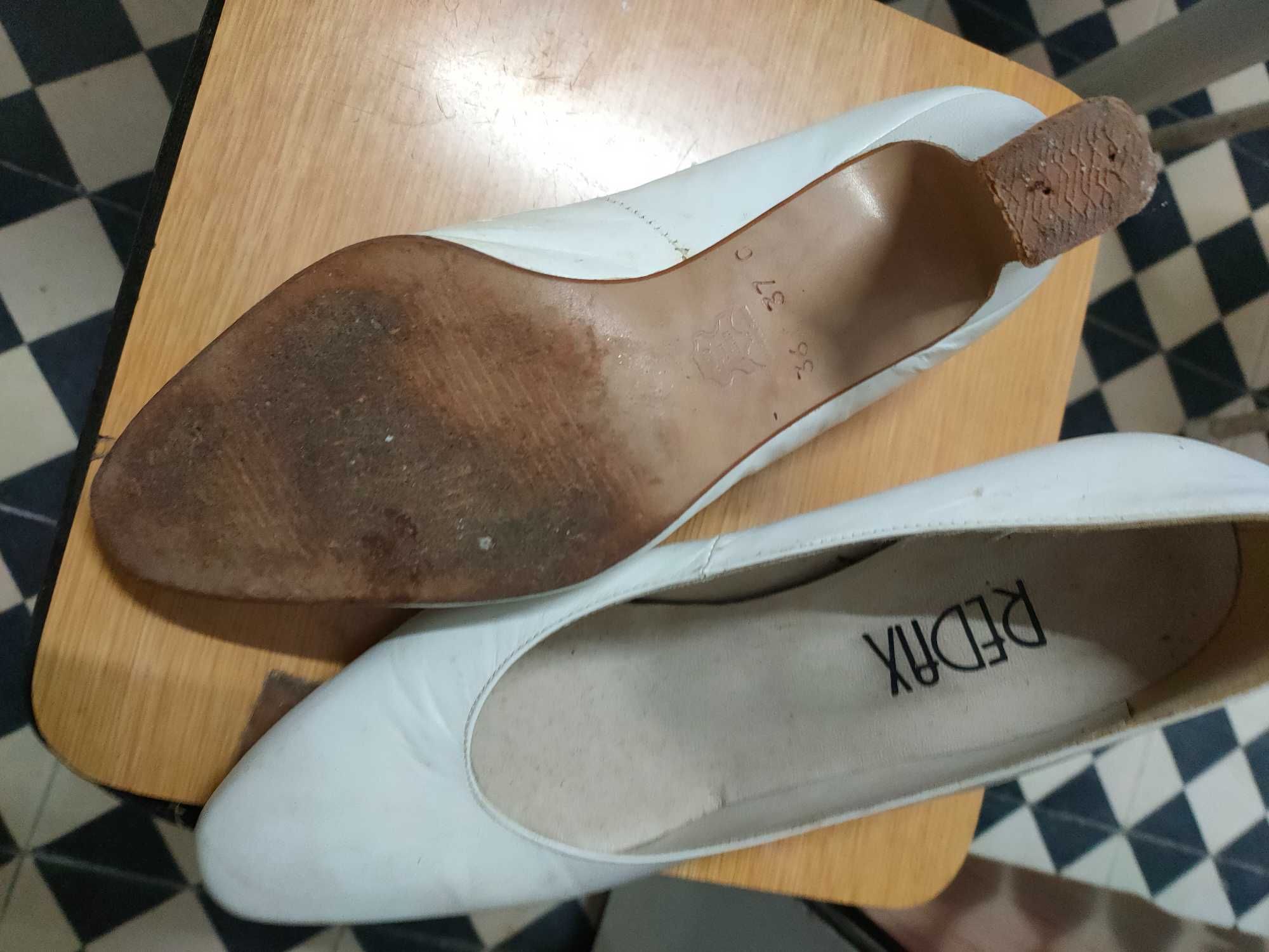 Sapato branco TM 37 Senhora