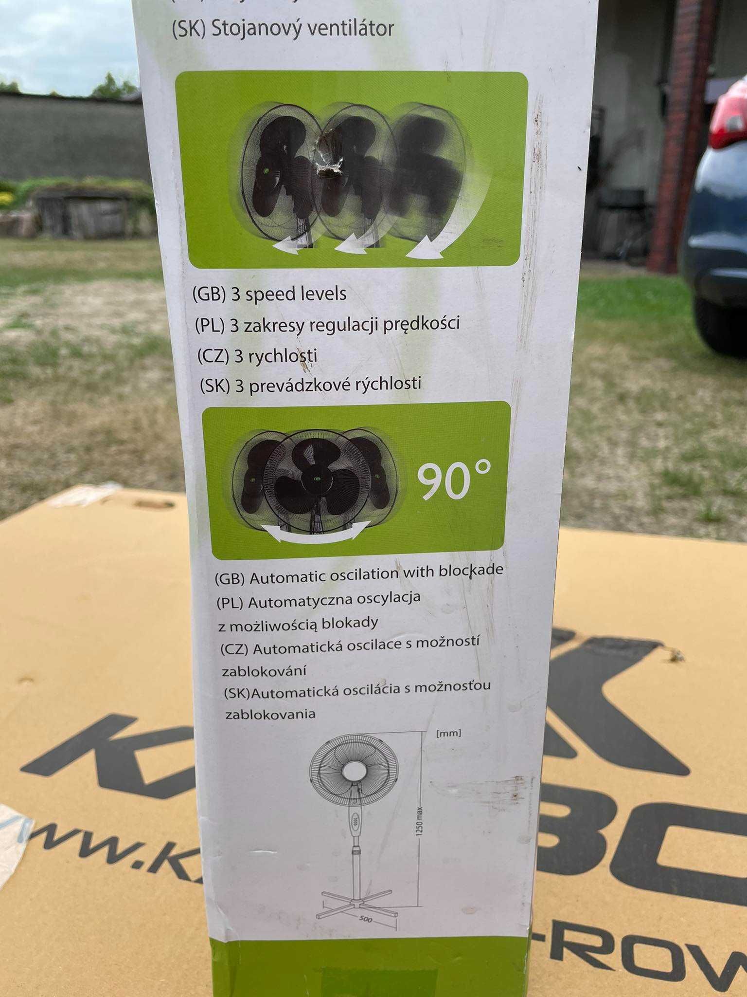 WENTYLATOR podłogowy