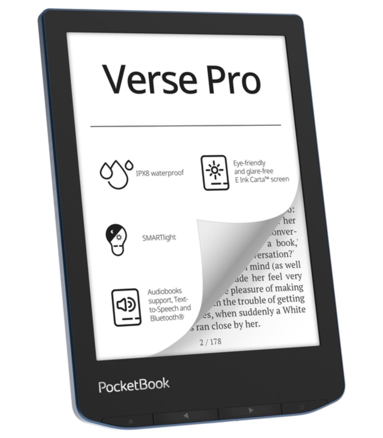 Електронна книга PocketBook Verse Pro (PB634) Azure
(PB634-A-CIS)