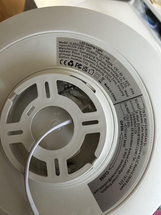 Nowy plafon- lampa led