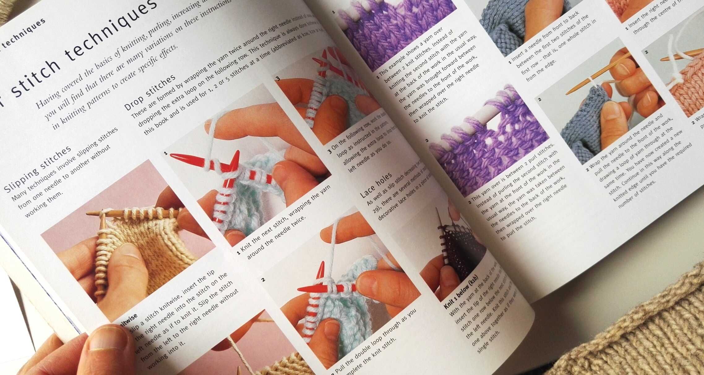 Livro tricot "Easy knitted accessories" de Jeanette Trotman