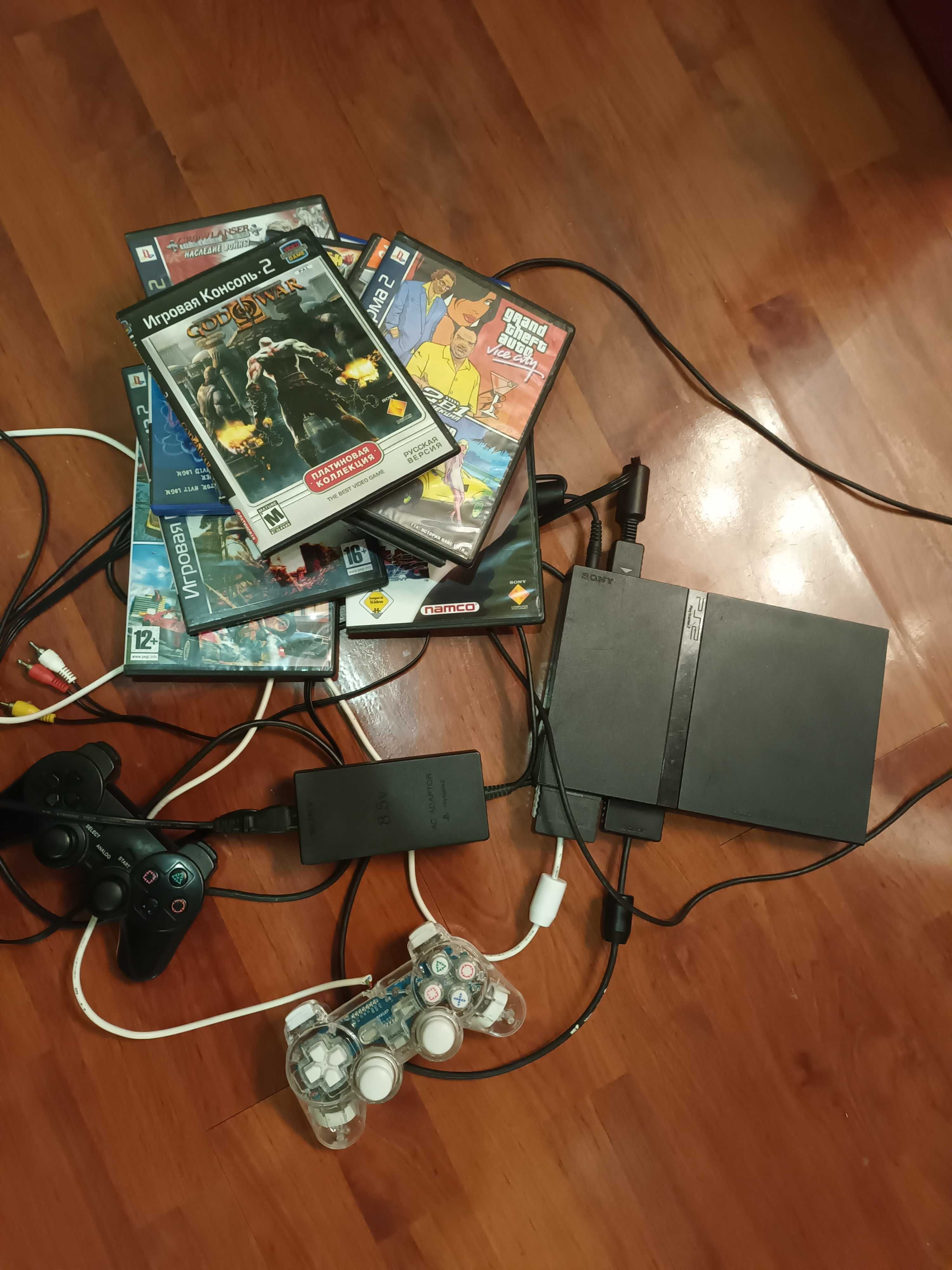 Консоль Sony PlayStation 2 Slim