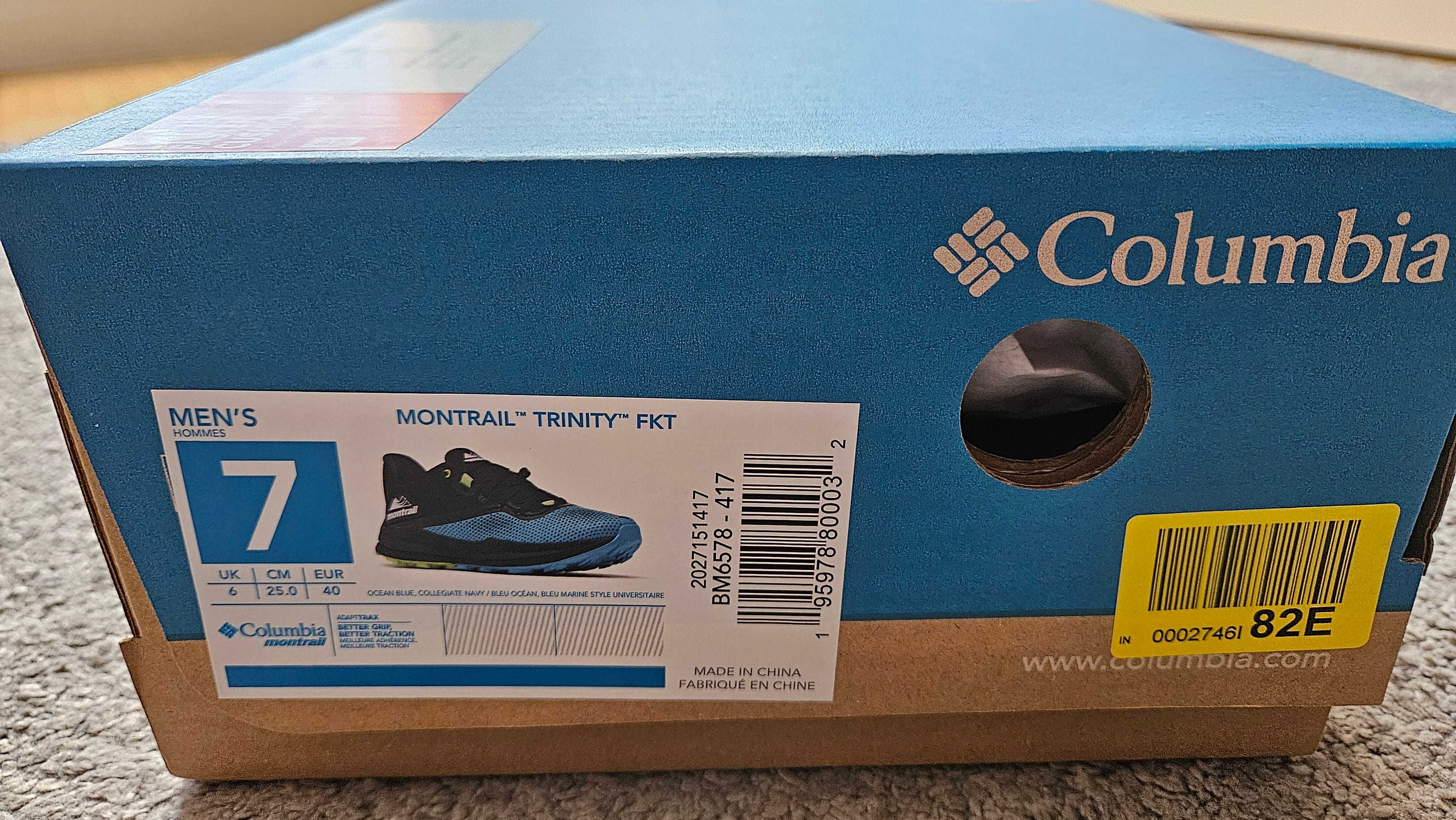 Buty Trailowe Męskie Columbia Montrail Trinity FKT r.40