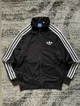 олимпийка Adidas vintage black track jacket Firebird rasta chille 62