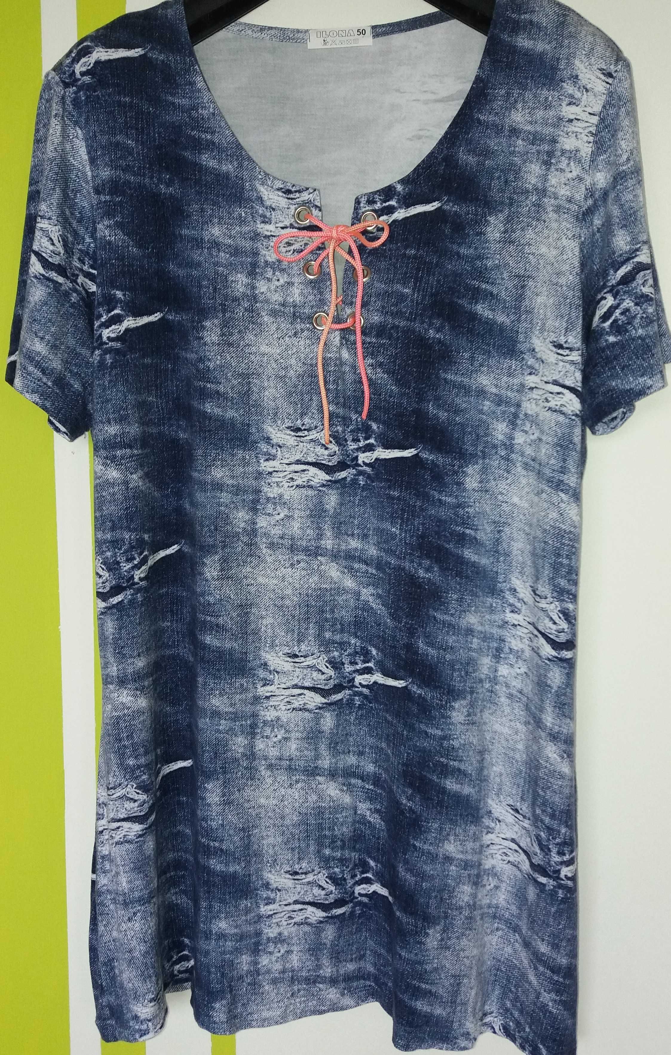 L(46) Wygodna tunika jak nowa Butik