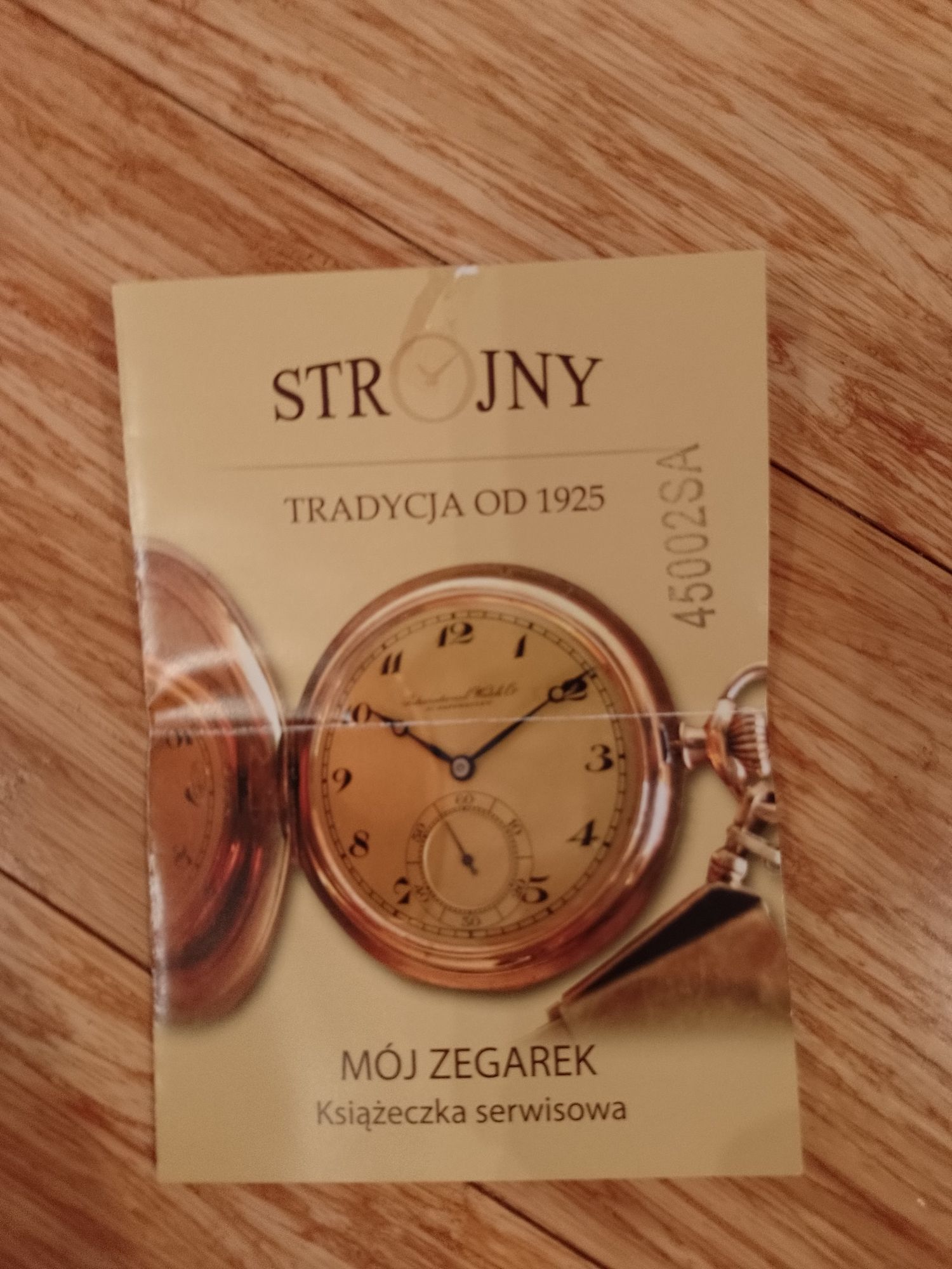 Damski pozłacany zegarek Glashutte plus dokument z serwisu