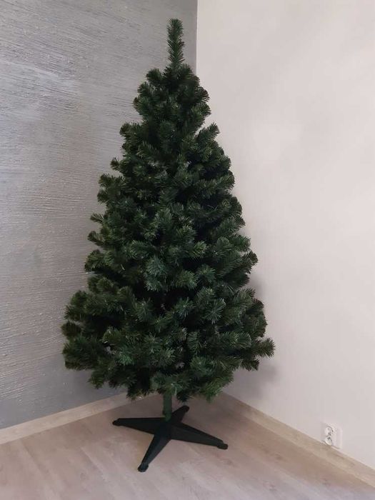 Choinka sztuczna zielona naturalna gęsta 180 cm puszysta jodła
