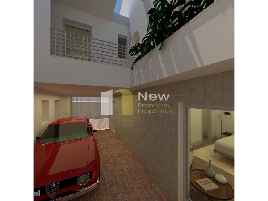 Armazém com Projeto Aprovado para Moradia no Centro de Alhandra.