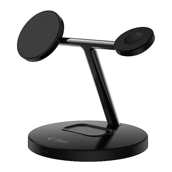 Ładowarka Tech-Protect QI15W-A35 indukcyjna 3w1 z MagSafe na telefon /