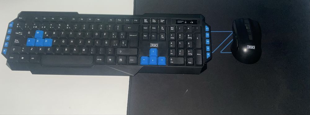 Teclado e Rato wireless Combodrile W2