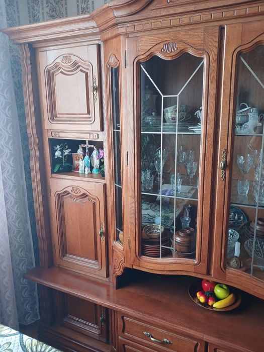 Стінка дубова, масив