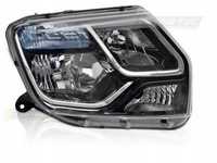 LAMPA REFLEKTOR DACIA DUSTER 13-17 BLACK TYC PRAWA