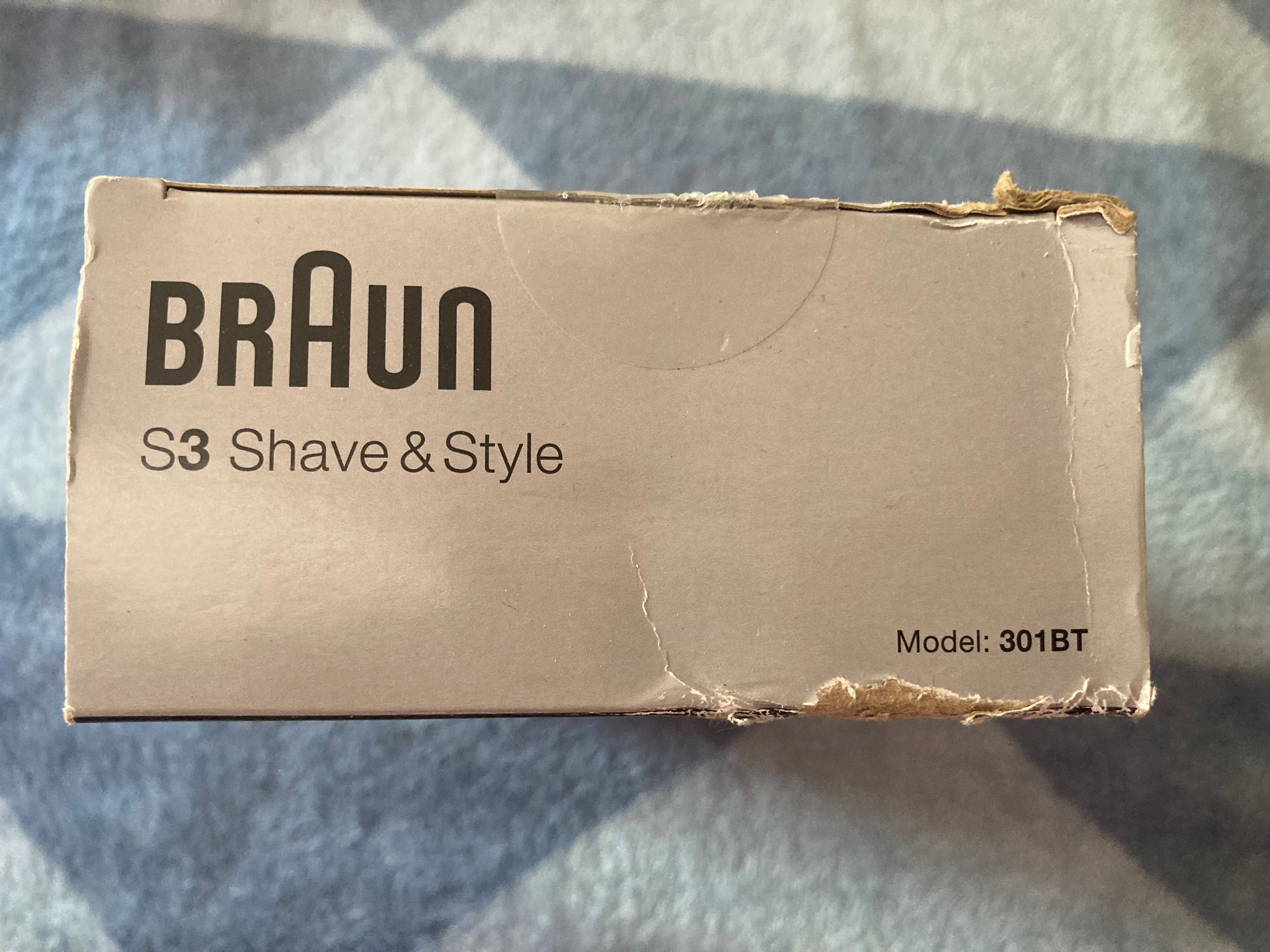 Braun S3 shave & styl 3in1 301BT