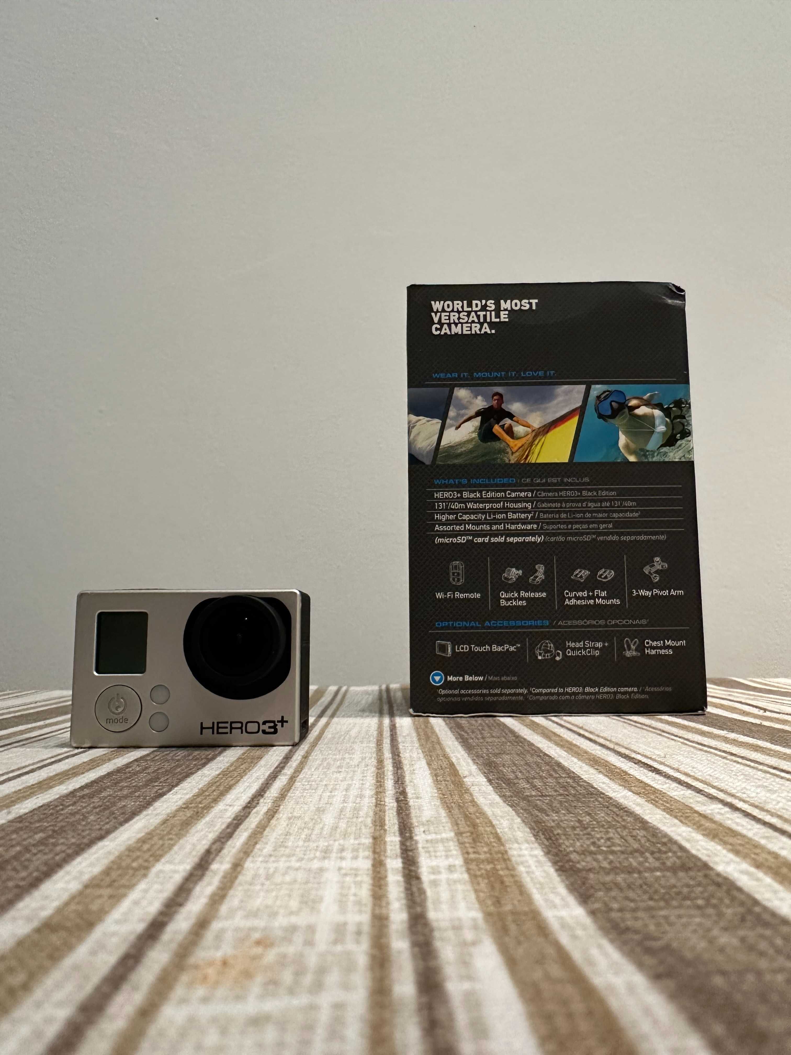 GoPro Hero 3+ Black edition (usada)
