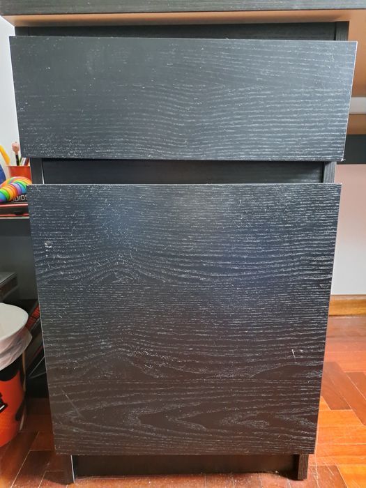 IKEA Secretária MALM com gaveta e porta