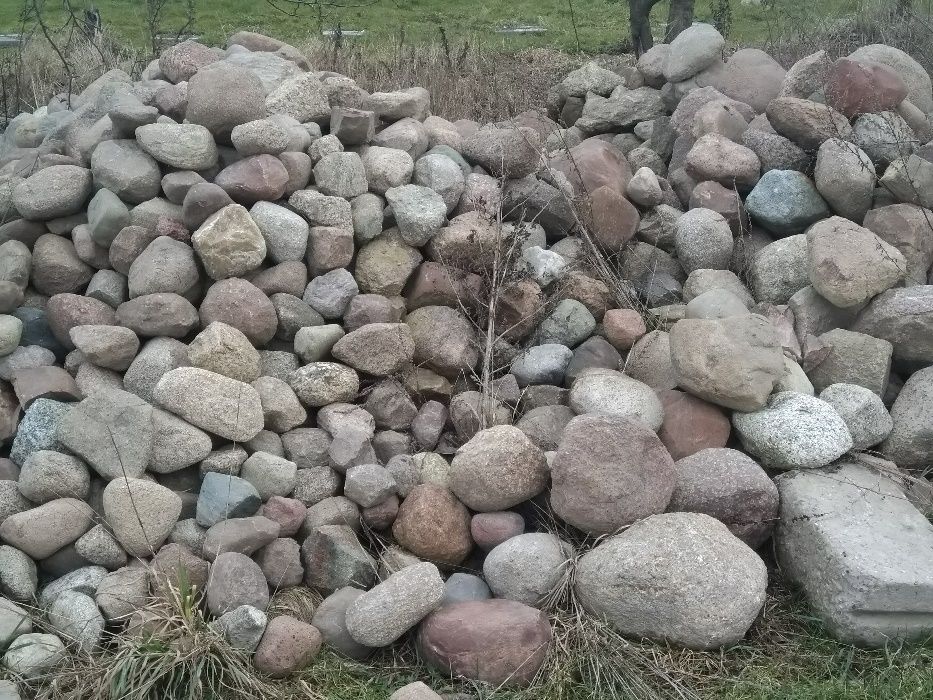 KAMIEŃ POLNY MAŁY DUŻY GŁAZY na ogrodzenia grille ścieżki na skalniaki