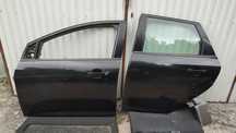Drzwi lewy tył Ford Focus mk3 kombi Czarne FB kompletne