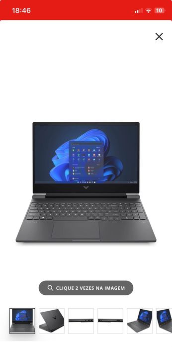 Portátil Gaming Hp victus