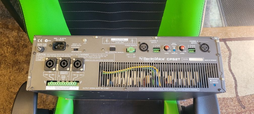 Electro voice CPS2T- Końcówka 2x600W.