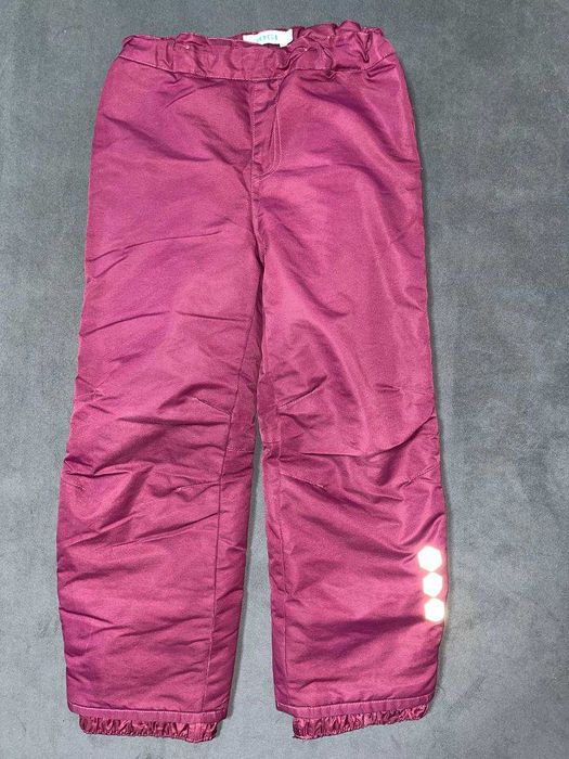 Лыжные штаны р.122 Полукомбинезон на девочку Зимние штаны на девочку