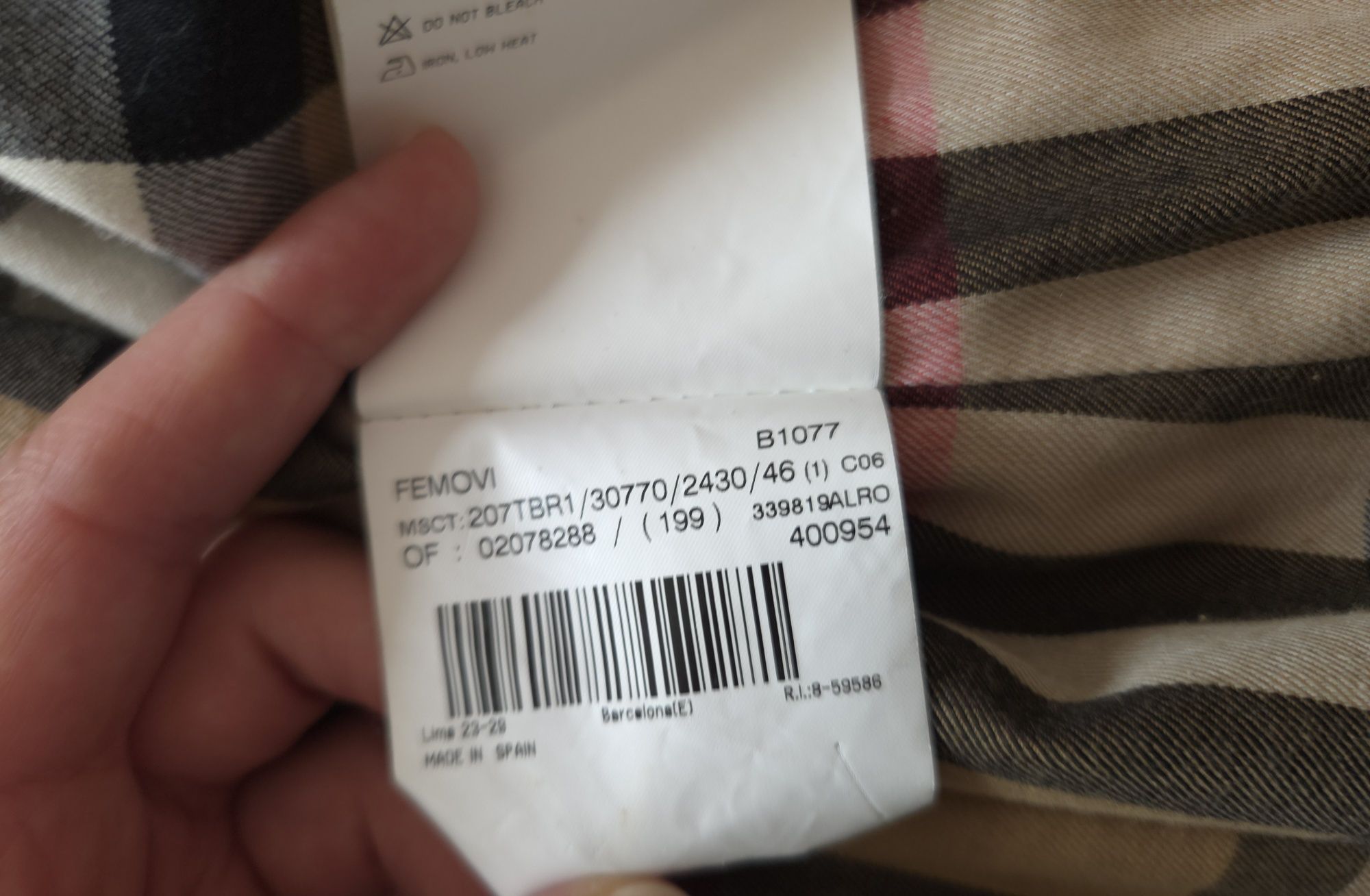 Casaco acolchoado Burberry Brit original