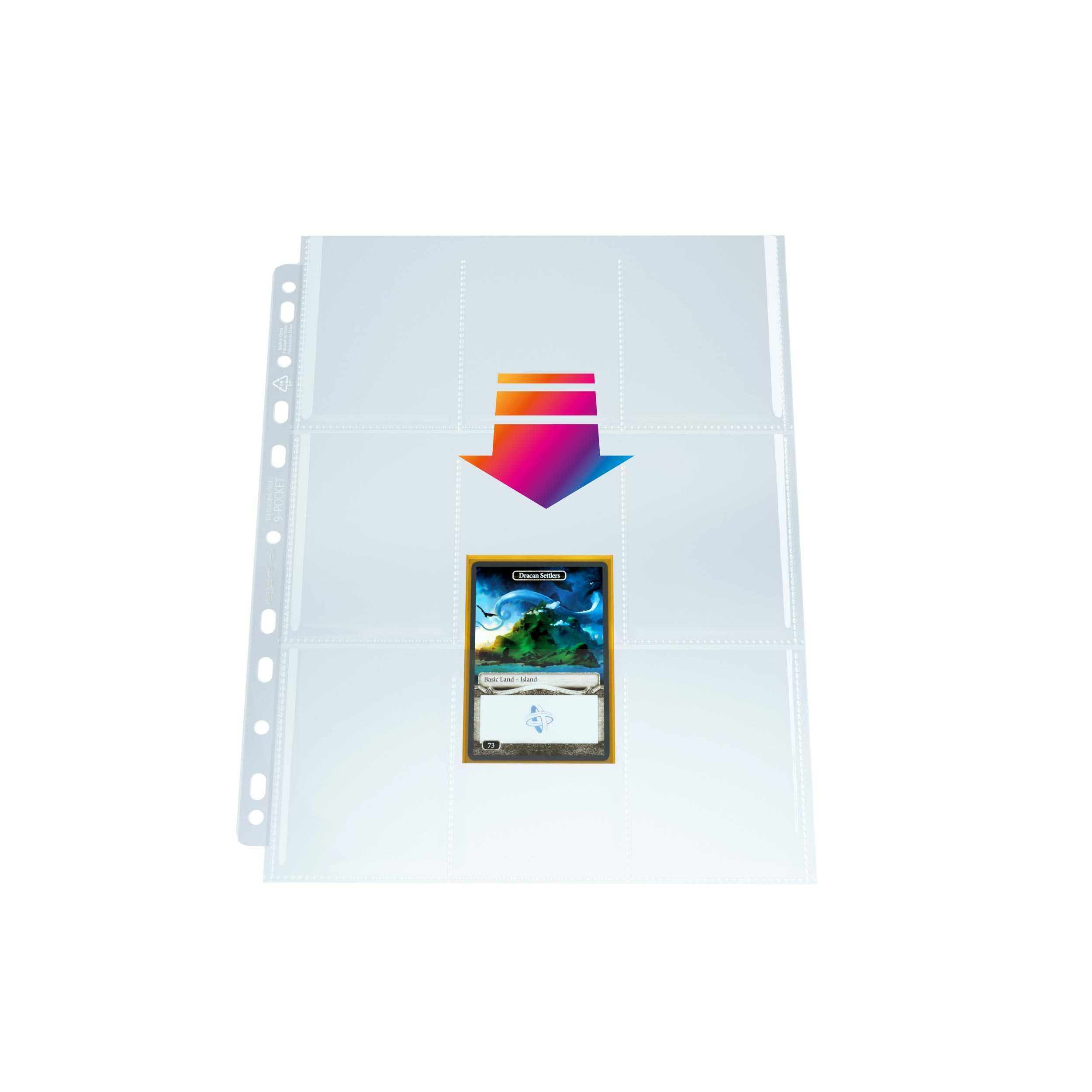 Koszulki Gamegenic: Ultrasonic 9-Pocket Pages Toploading (10 szt)