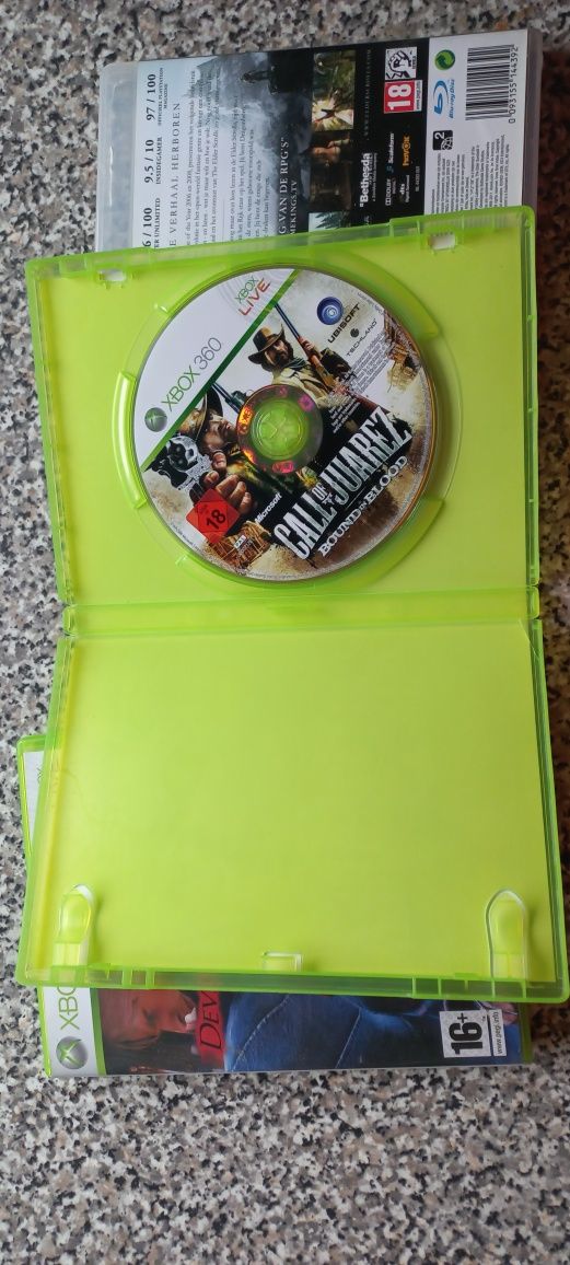 Devil may cry 4/Call of juarez bound in blood/Skyrim Xbox 360/Ps3