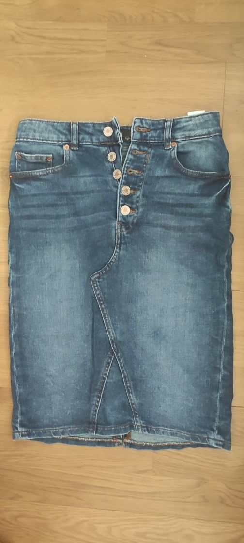 Spódnica jeansowa, Reserved rozmiar 34