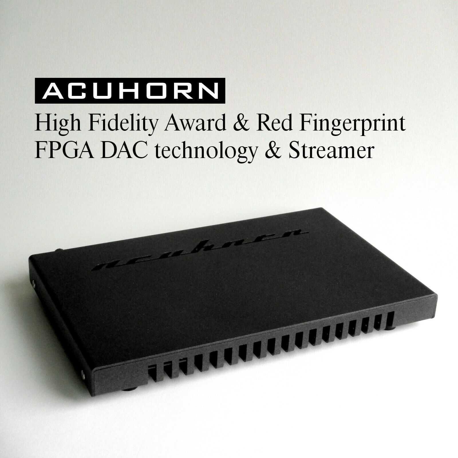 Acuhorn R2R streamer DAC drabinka R-2R High End do wzmacniacz lampowy