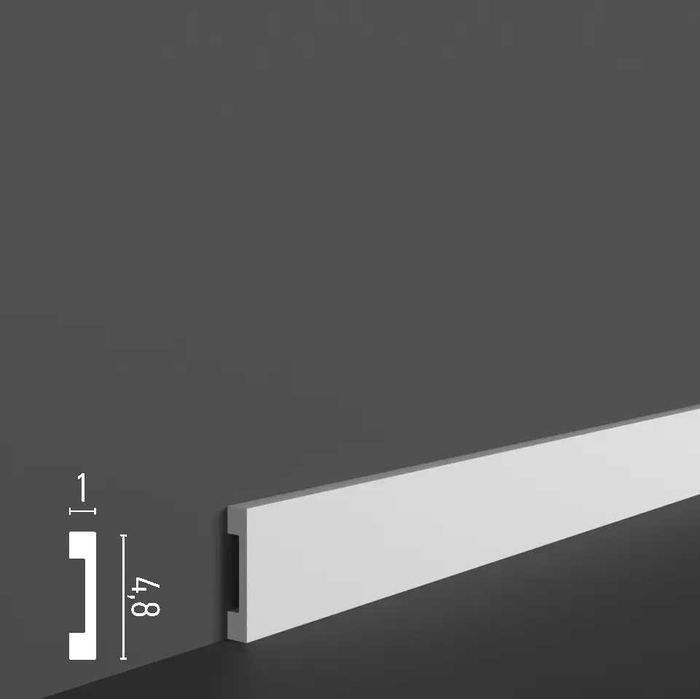 Плінтус з надміцного дюрополімеру! Молдинг! Величезний вибір!