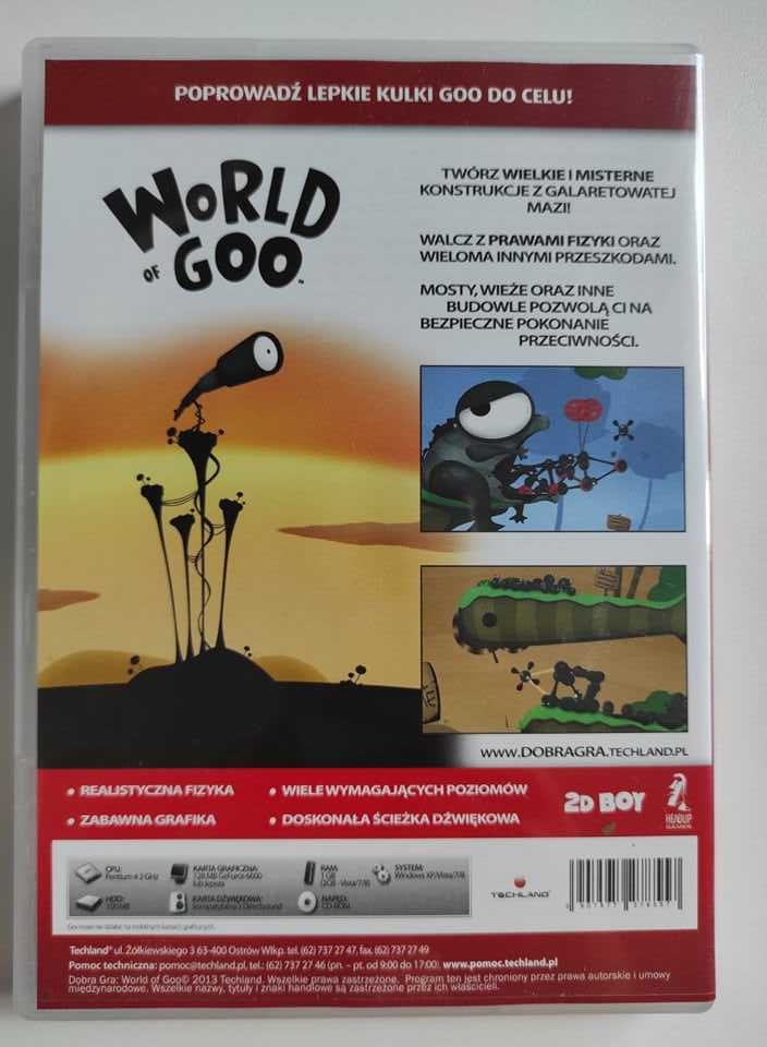 World of Goo gra PC polska wersja językowa