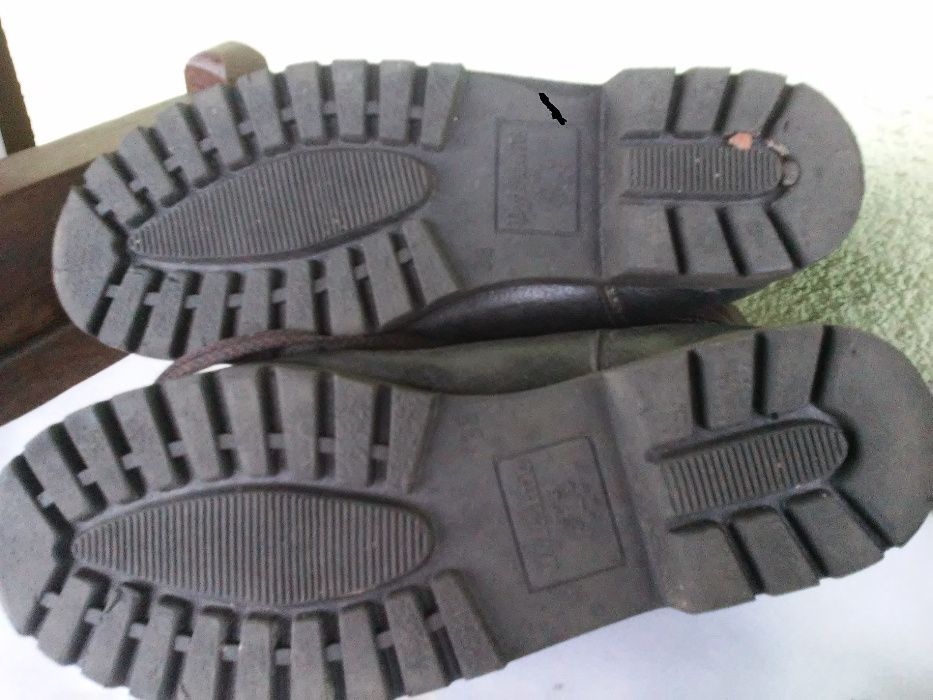 buty-traperki (2 różne pary) zimowe- SKÓRA 36/37 i 37/38 od 45zł