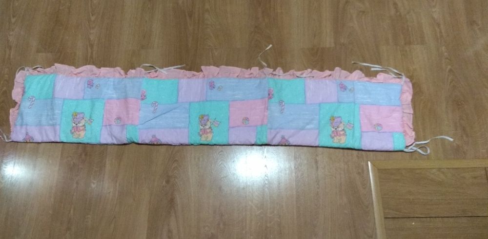 Baldachim do łóżeczka komplet