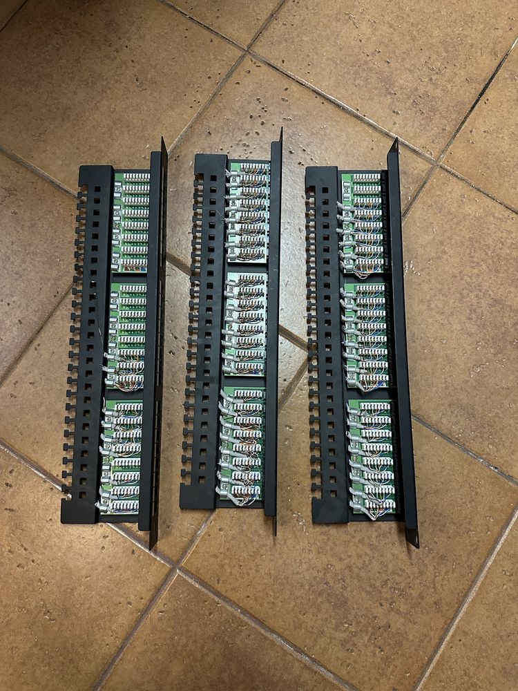 Patchpanel 5e 3 sztuki pulsar