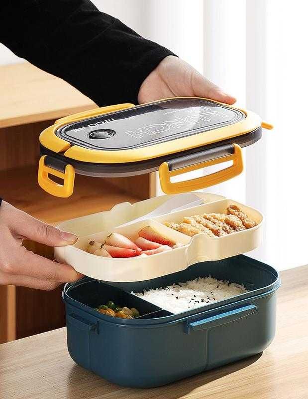 Ланч-бокс home food объемом 1200 мл