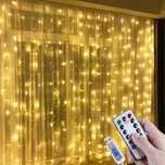 Churidy Kurtyna Świetlna Światełka Świąteczne USB LED 3x3m Święta A11