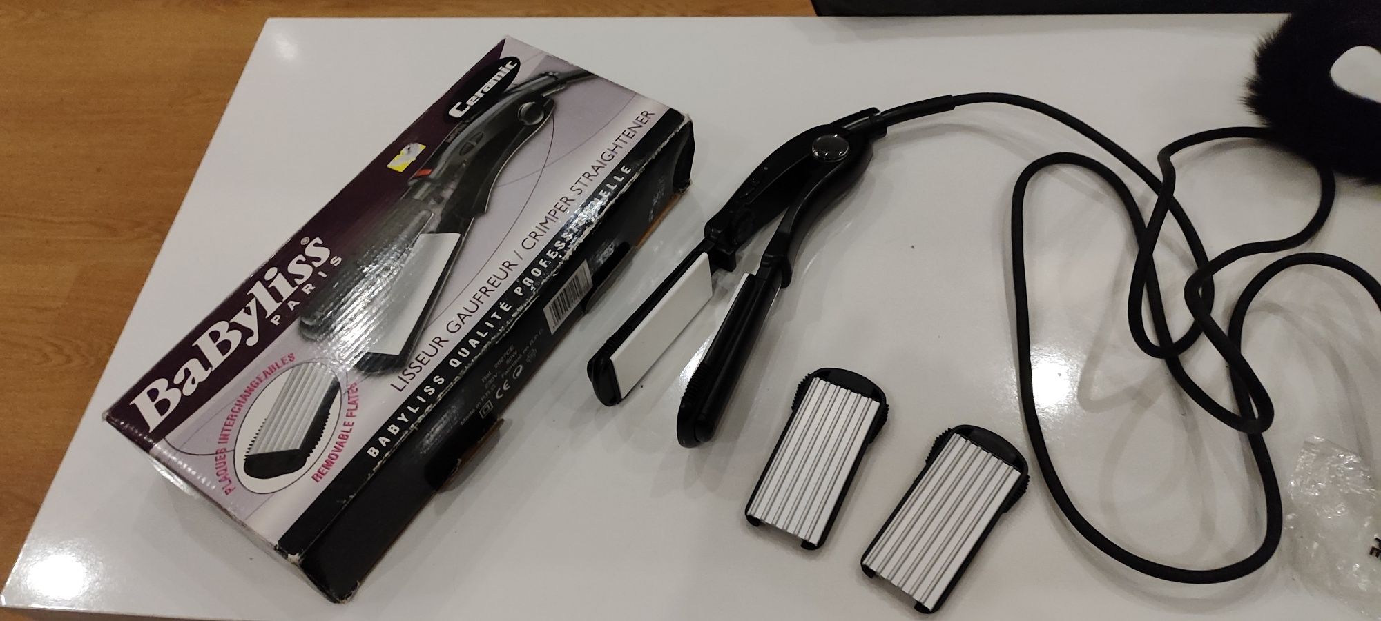 Prostownica karbownica ceramiczna Babyliss
