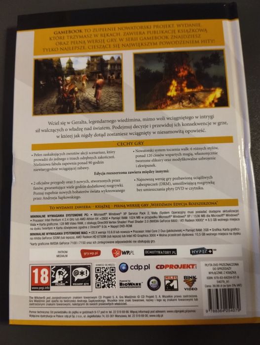 Wiedźmin Edycja rozszerzona Gamebook