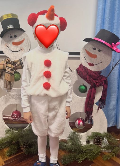 Костюм сніговика