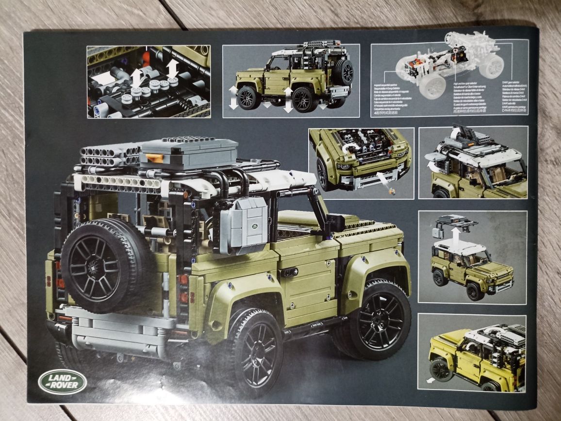 Конструктор Land Rover Defender (сумісний з Lego Technic 42110)
