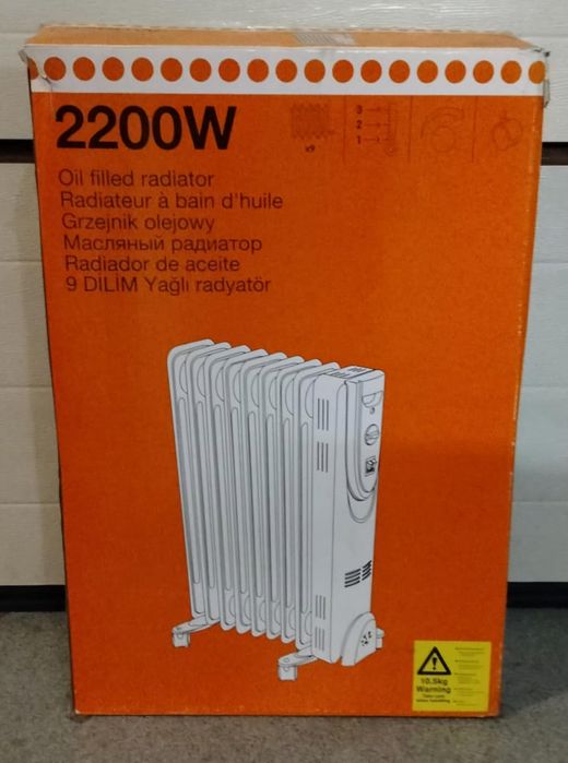 Grzejnik elektryczny olejowy