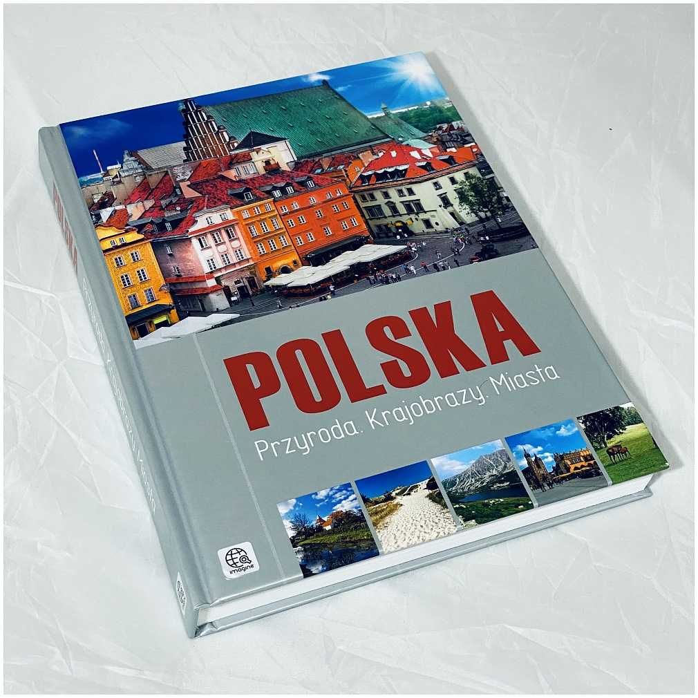 Książka album Polska - przyroda, krajobrazy, miasta