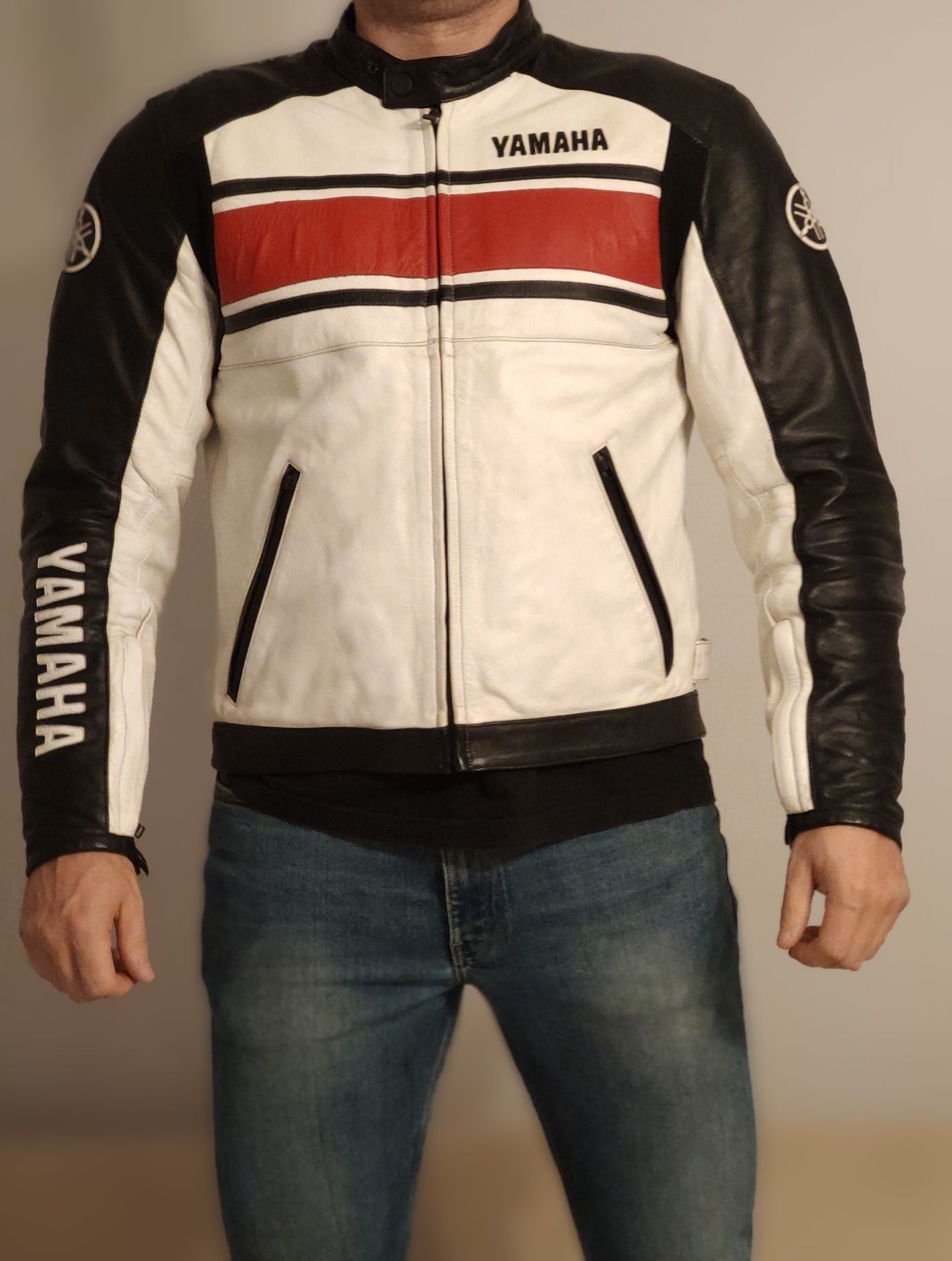 Kurtka motocyklowa skóra YAMAHA DAINESE XL