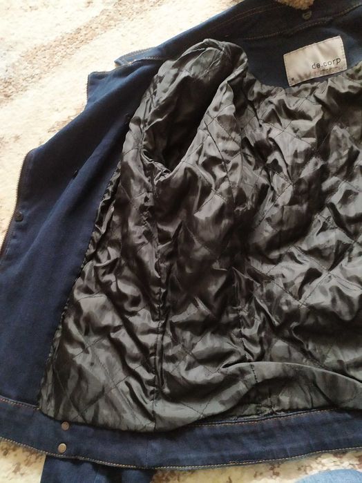 Kurtka jeans ocieplana 38/40 -30 zł