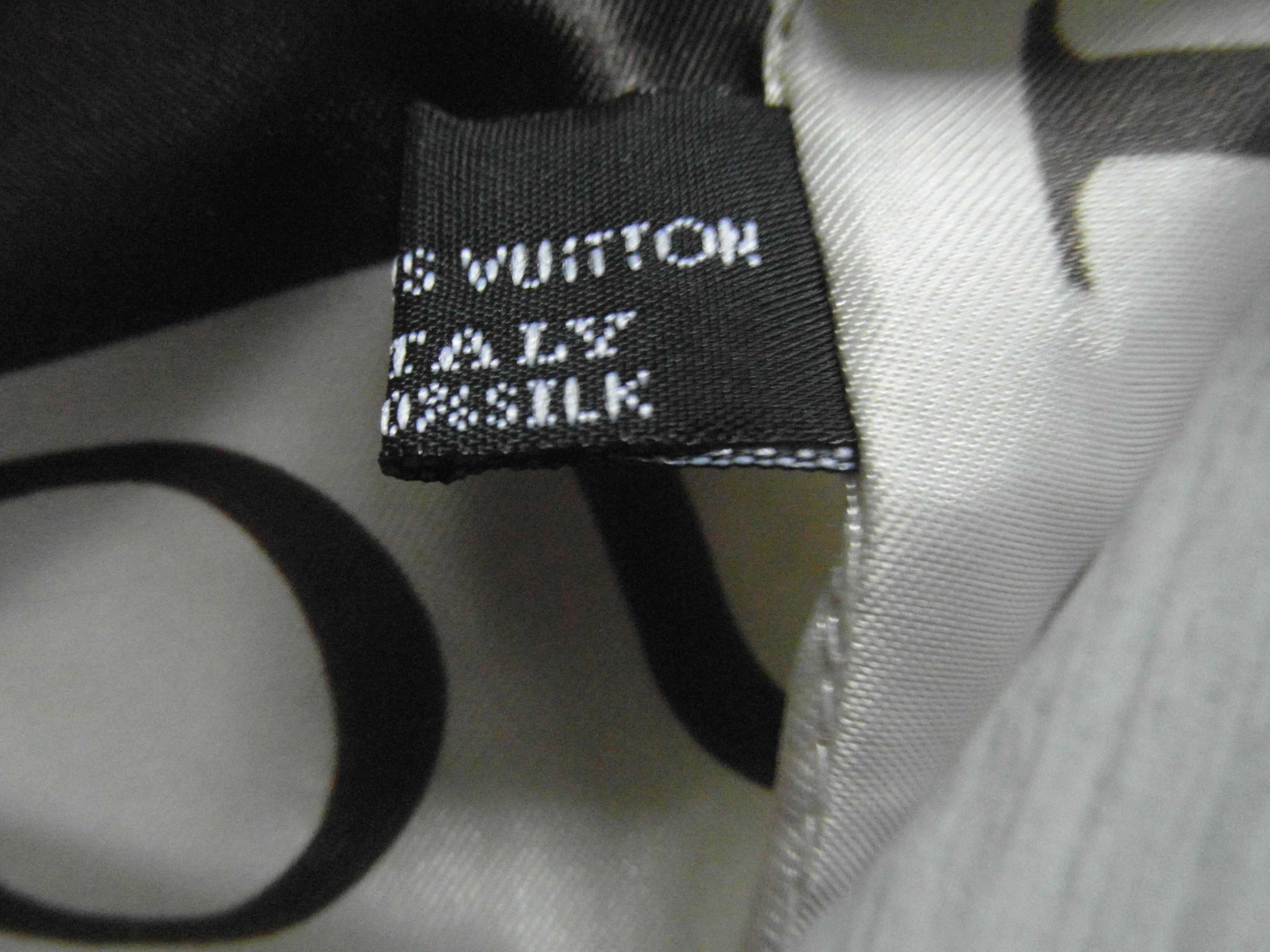 Louis Vuitton Italy Seta silk Chusta Apaszka Jedwab