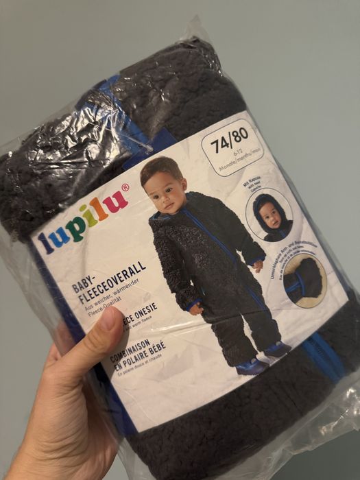 Флісові комбінезончики на молнії для малят