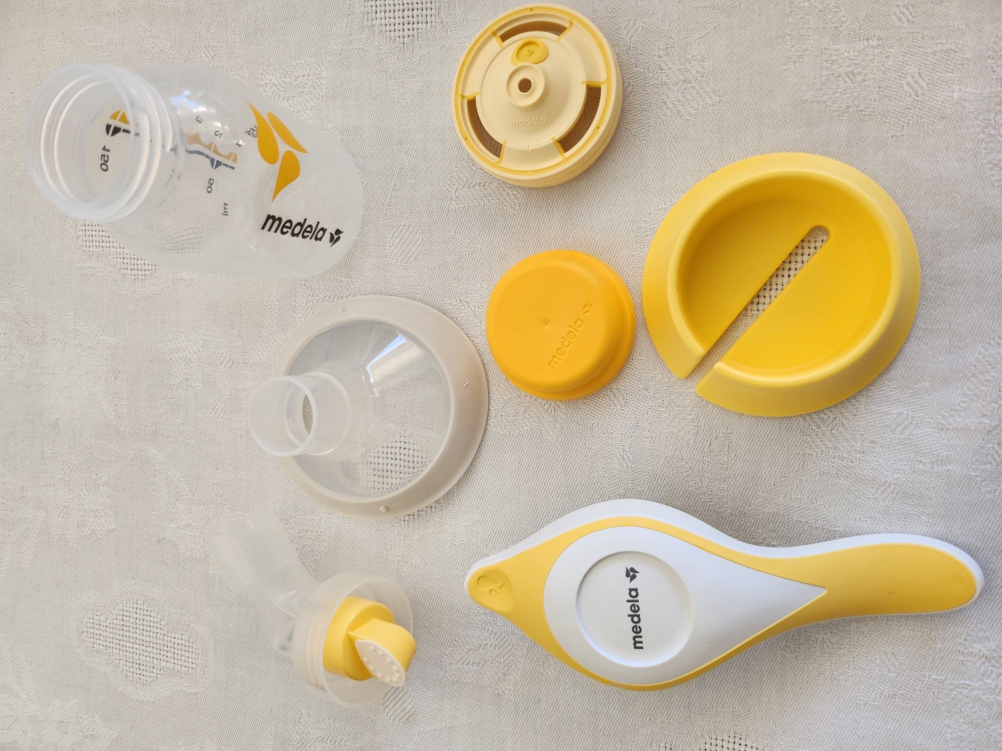 Medela - extractor manual e tetina calma