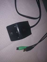 Logitech bezprzewodowy USB do myszy klawiatury receiver